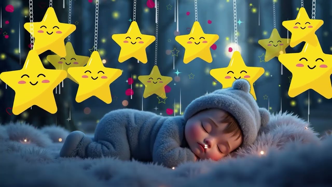 Sleep Instantly Within 3 Minutes ♥ Sleep Music for Babies ♫ Mozart Brahms Lullaby