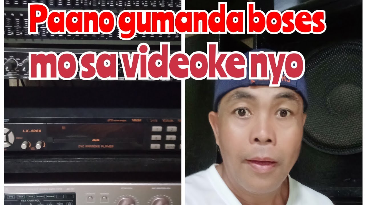 @larvetTV88/sa videoke player mo ikabit mic mo para maganda boses mo sa videoke nyo