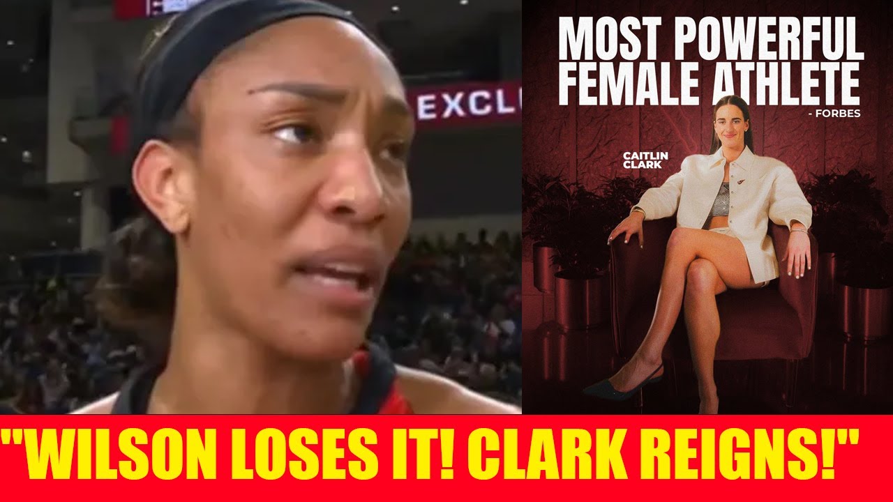 A’Ja Wilson Throws Tantrum After Caitlin Clark Named #1 Female Athlete
