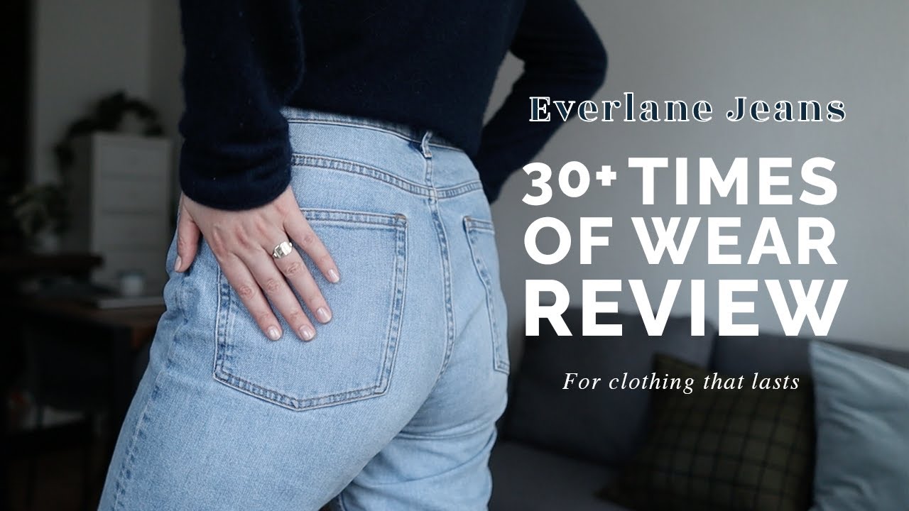 30 TIMES OF WEAR REVIEW - Everlane Jeans - Slow Fashion