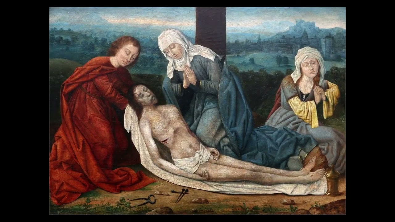 Ecole Anversoise 16e, lamentation sur le Christ mort - Antonio CALDARA, missa providentiae, gloria,