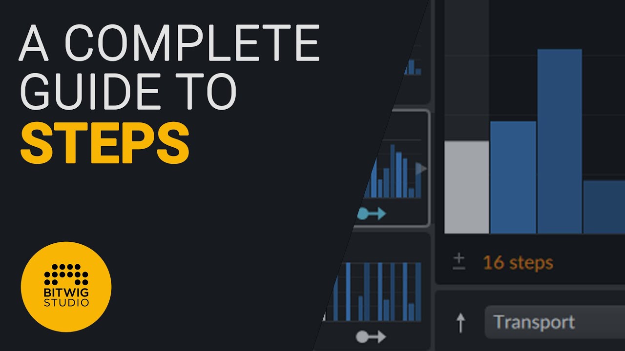 Полное руководство по модулятору Steps — учебник Bitwig