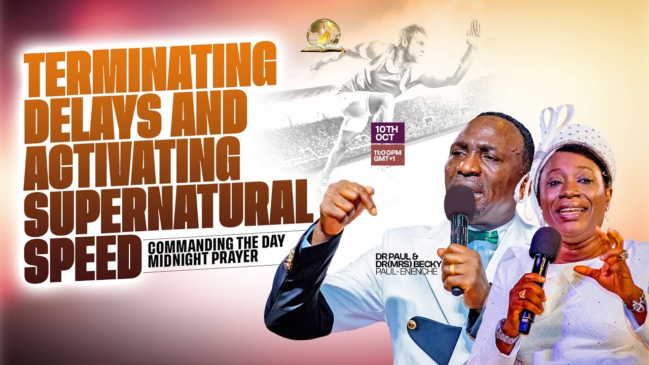 COMMANDING THE DAY MIDNIGHT PRAYER | TERMINATING DELAYS & ACTIVATING SUPERNATURAL SPEED | 10-10-2025