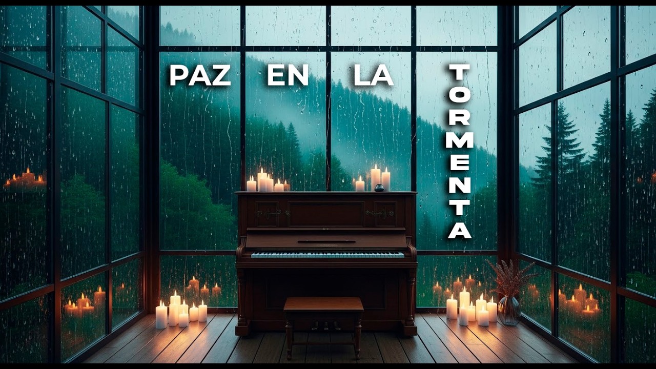 [1 Hora] Música de Adoración – Himnos Instrumentales y Lluvia Suave - Música para Confiar en Dios