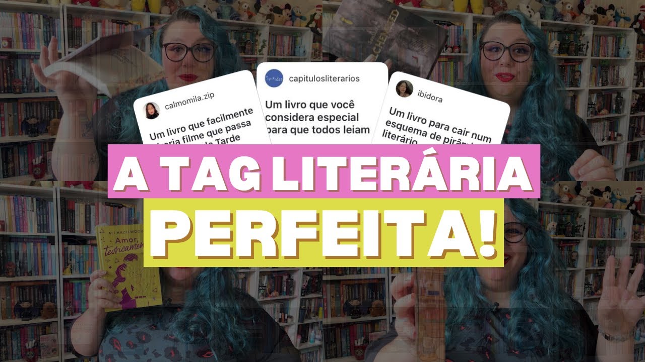 A TAG LITERÁRIA PERFEITA! | PERGUNTAS DOS SEGUIDORES ✨