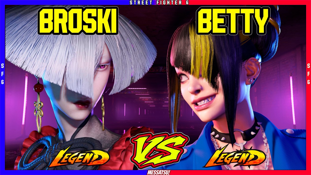 SF6 Broski (A.K.I) VS Betty (Juri)💥Messatsu!💥スト6💥Street fighter 6