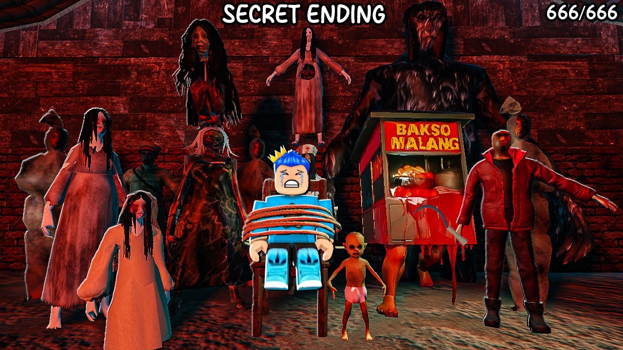 AKHIRNYA AKU DAPAT SECRET ENDING TERAKHIR DAN TAMATIN GAME GEROBAK BAKSO MALANG