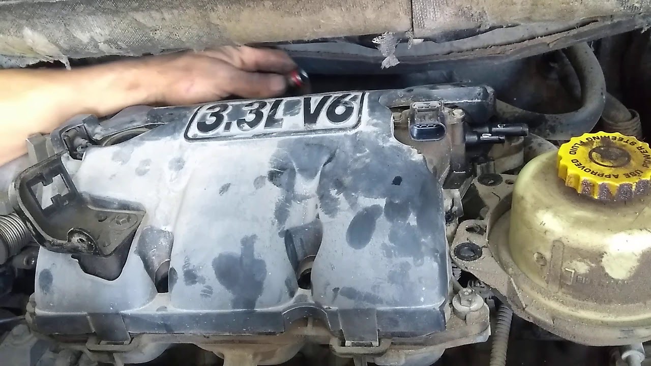 Grand Caravan 2001 bujías traseras 1ra parte