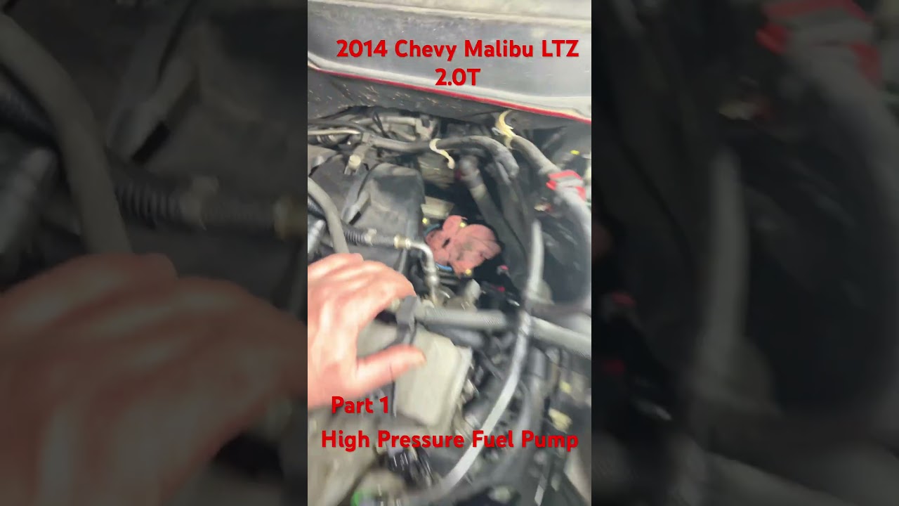 2014 #chevrolet #malibu 2.0 #turbo High Pressure #fuel #pump #removal #mechanic #automobile #car
