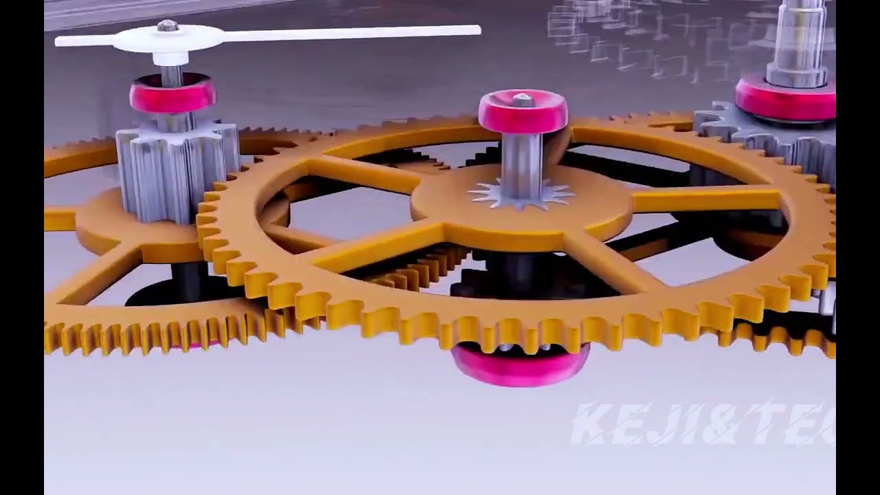机械的巅峰&mdash;&mdash;机械手表的工作原理 #机械原理