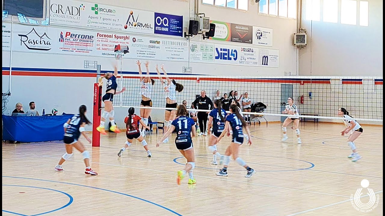 Pallavolo U18 eccellenza femminile - Volley Brianza Est  vs  Spazio Conad Busnago