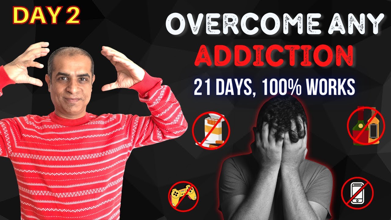 #day2 | Overcome Any Addiction In 21 Days || Mitesh Khatri