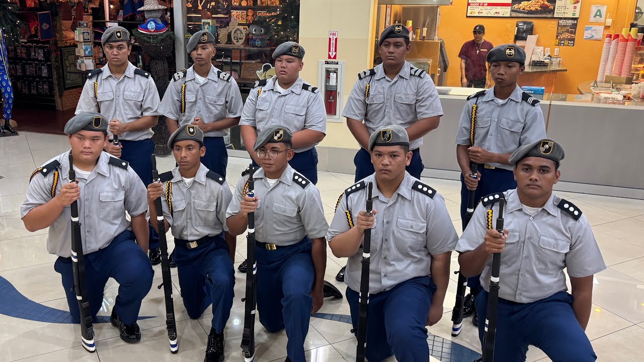GWHS Armed Drill Team Gecko Day 2025 Performance