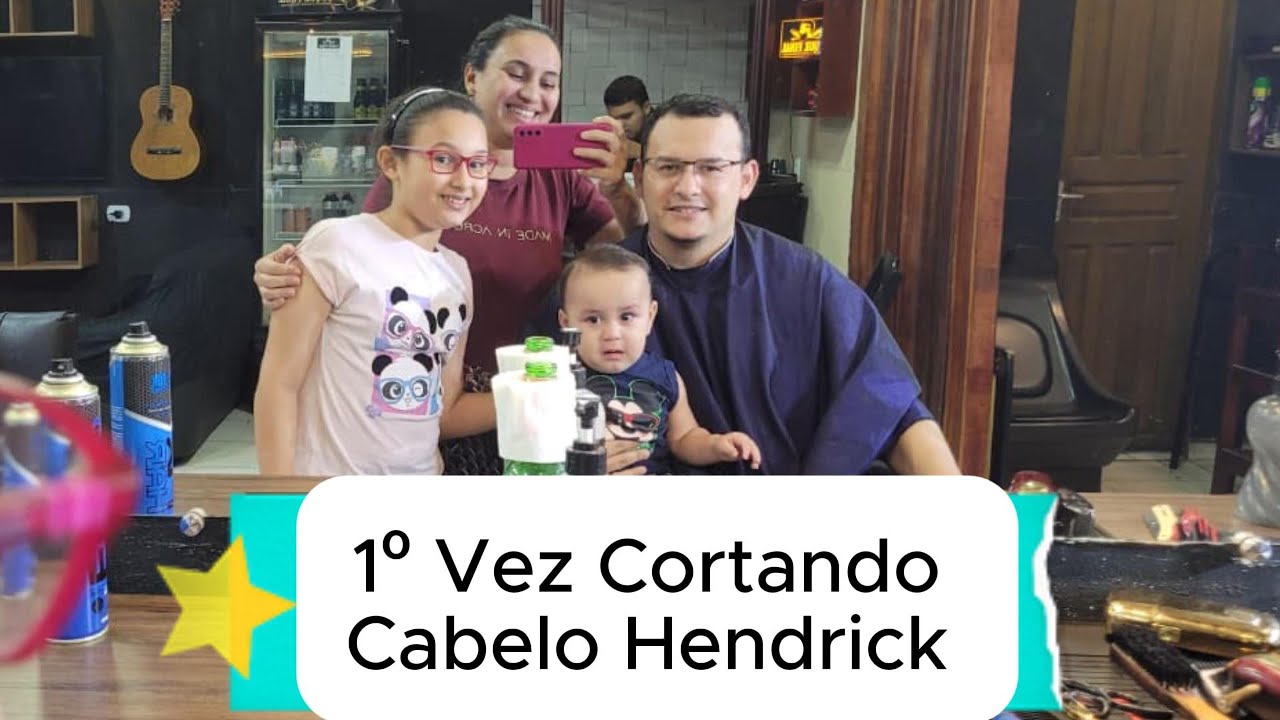 PRIMEIRO CORTE DE CABELO DO HENDRICK - RIO BRANCO