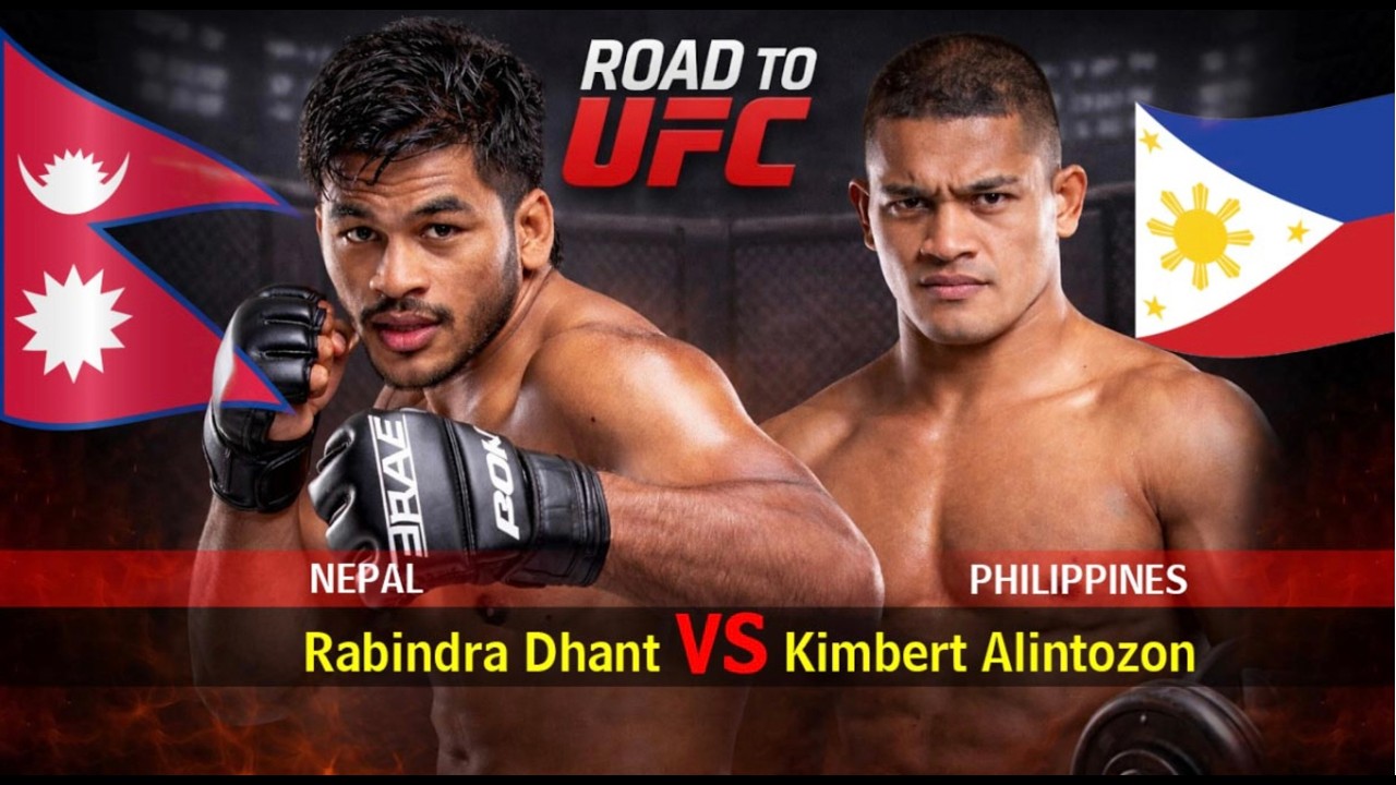 Rabindra Dhant vs Kimbert Alintozon | Road to UFC season 5 | Galaxy Arena Macau | full fight