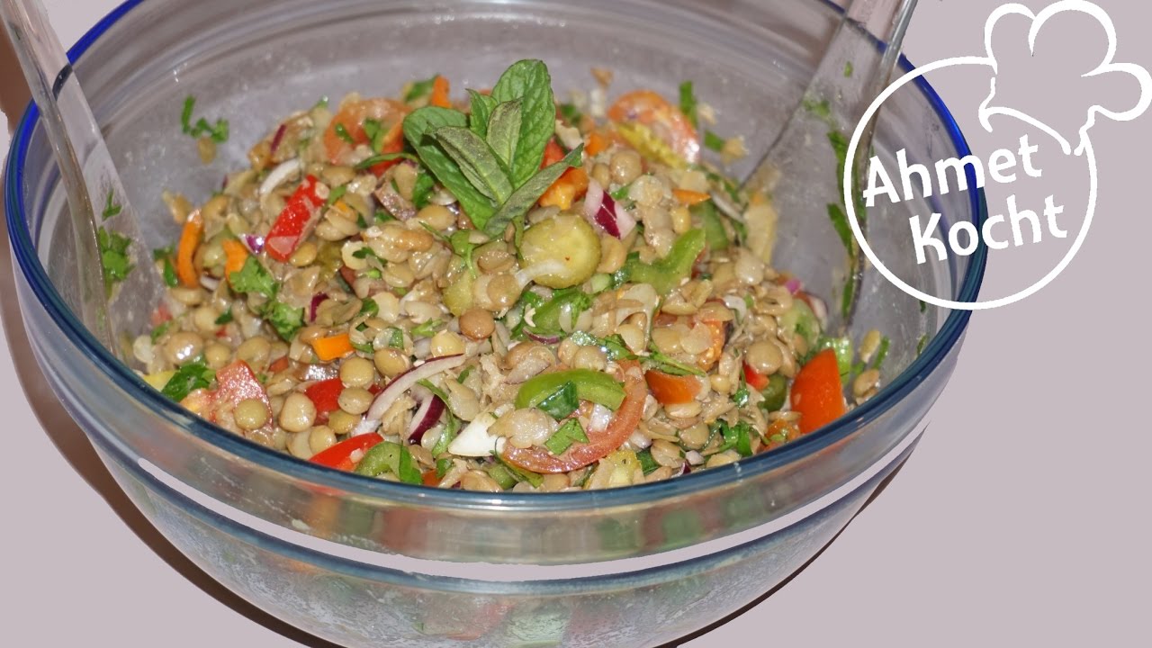 Linsensalat | AhmetKocht | vegan kochen | Folge 228