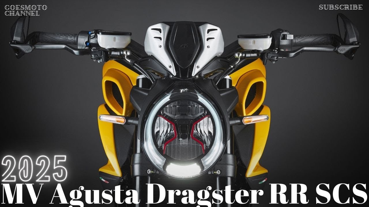 2025 MV Agusta Dragster RR SCS : Art on Two Wheels with Brutal Performance and Elegance