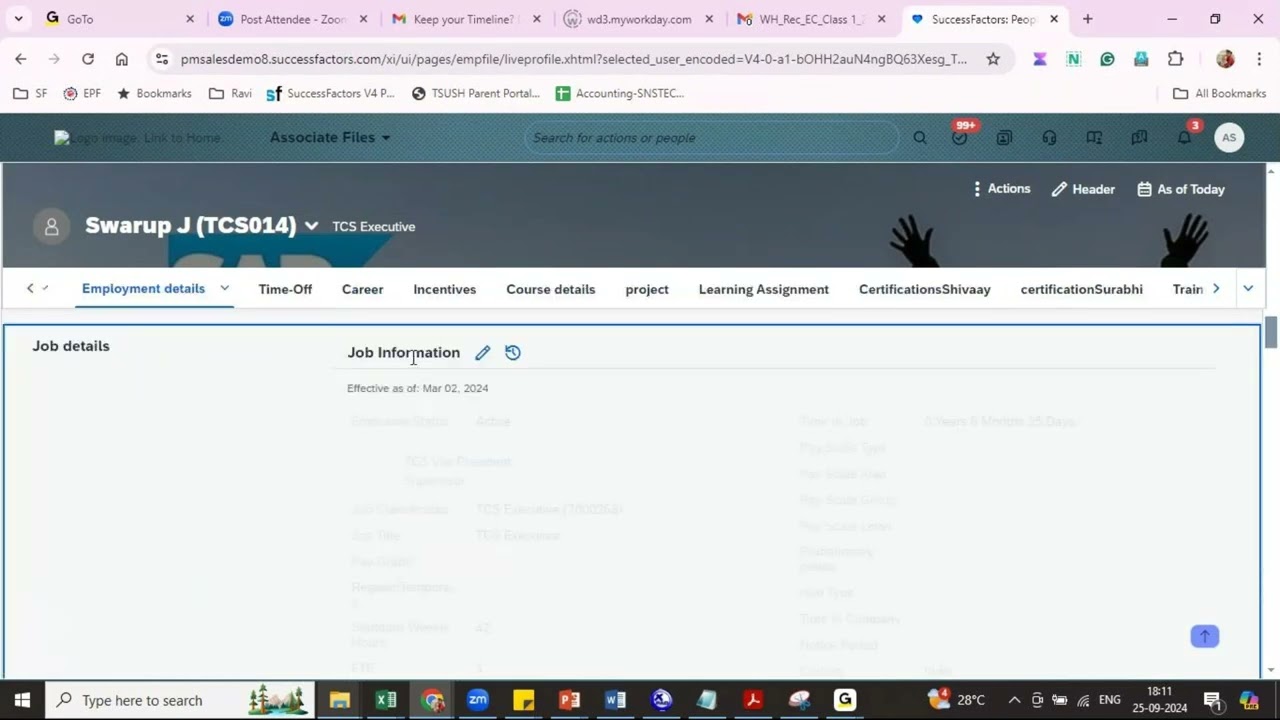 SAP SuccessFactors Employee Central Complete Course Day 17 | RBP