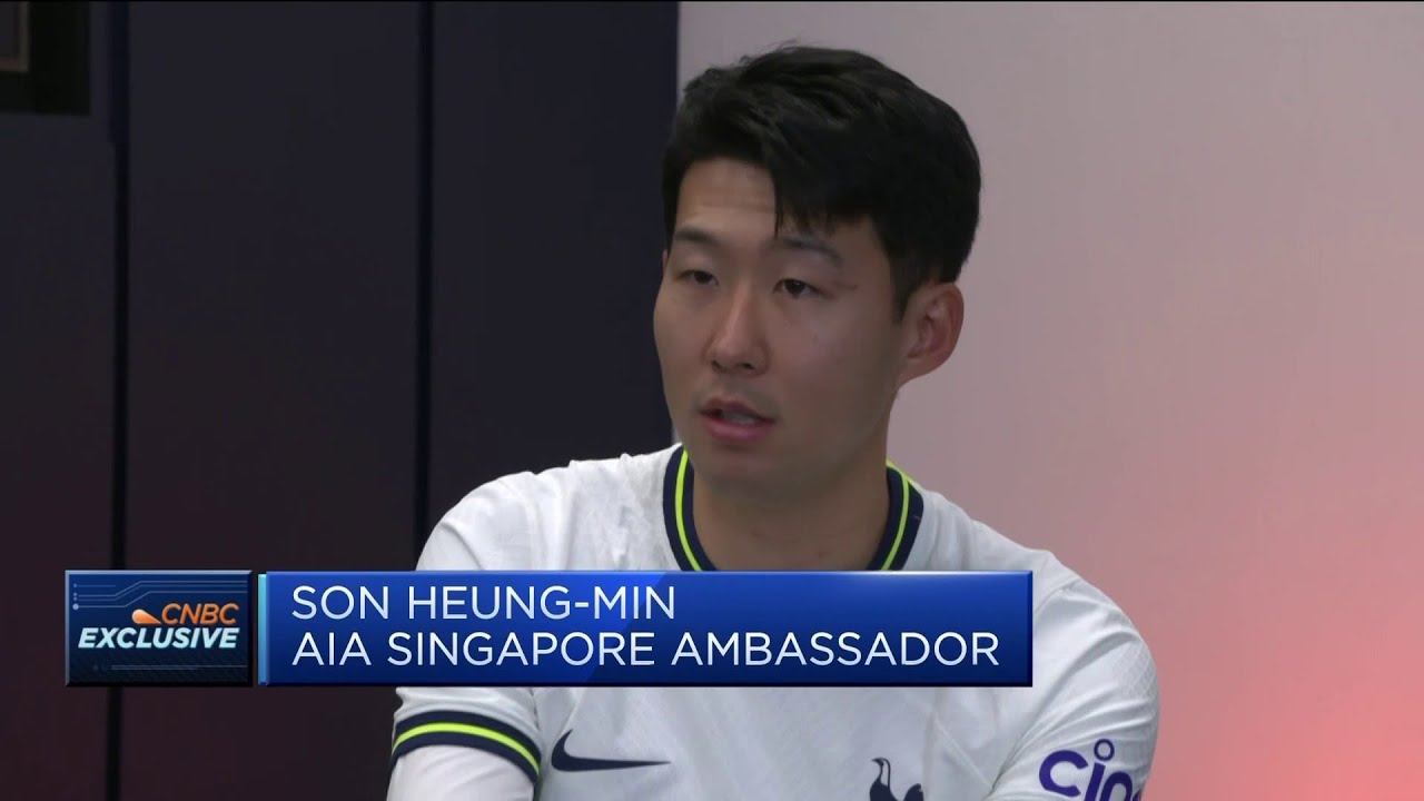 Football star Son Heung-Min says don't try to chase happiness