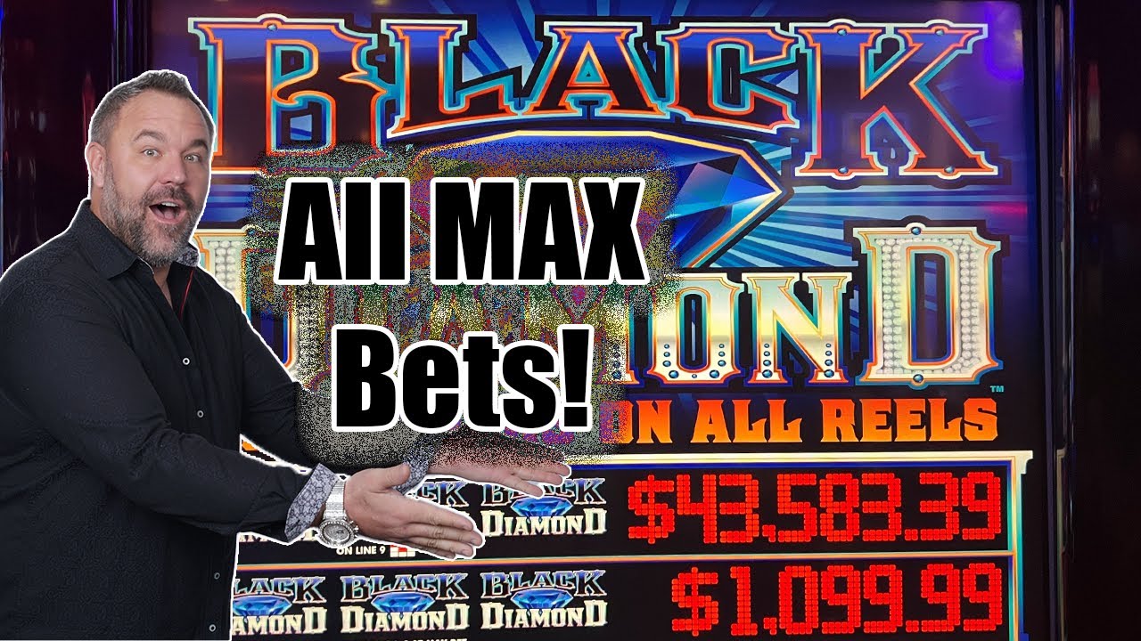 Black Diamond — все ставки MAX — джекпот, выигрыш вручную! Potawatomi!