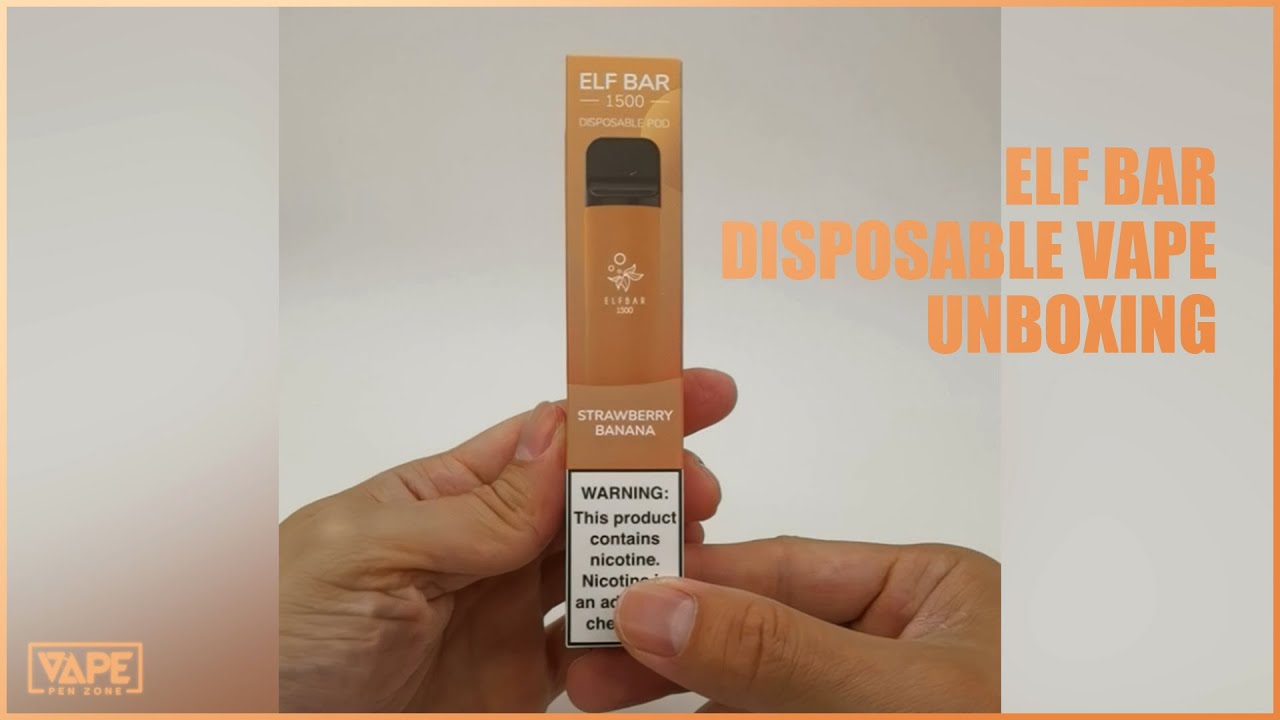 Elf Bar Disposable Vape Unboxing