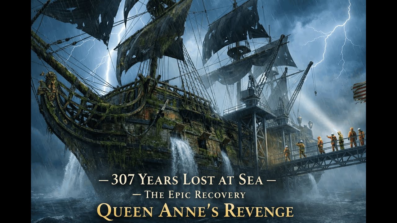 307 Years Lost at Sea — The Epic Recovery of Blackbeard’s Queen Anne’s Revenge