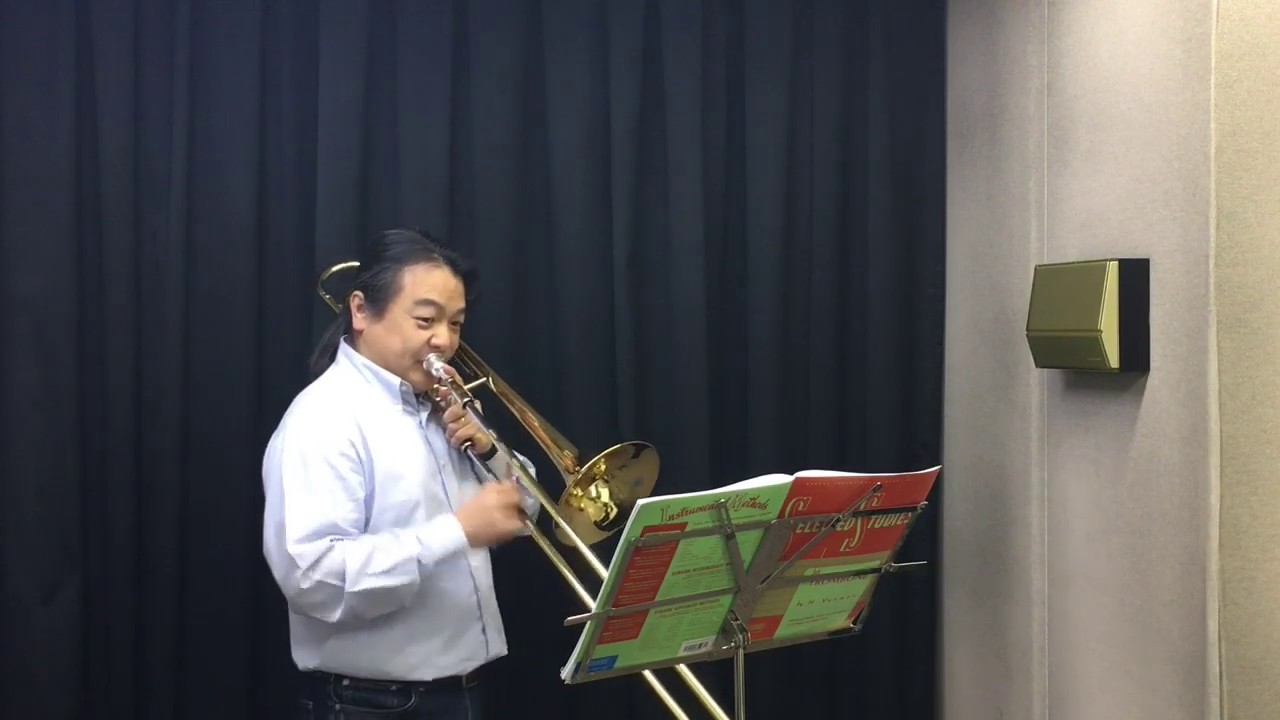 H.Voxman - Selected Studies for Trombone “Moderato by Blazhevich”(Page-8)