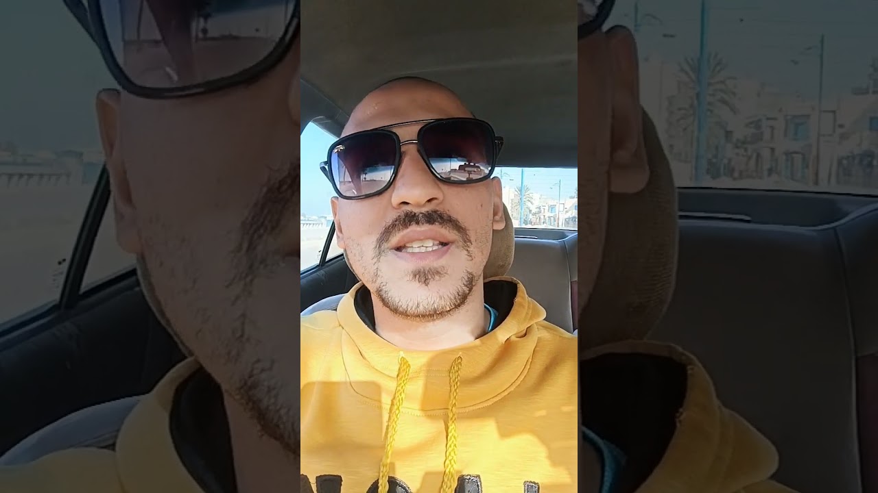 لحظه سرقه حديد الكورنيش فى مطروح