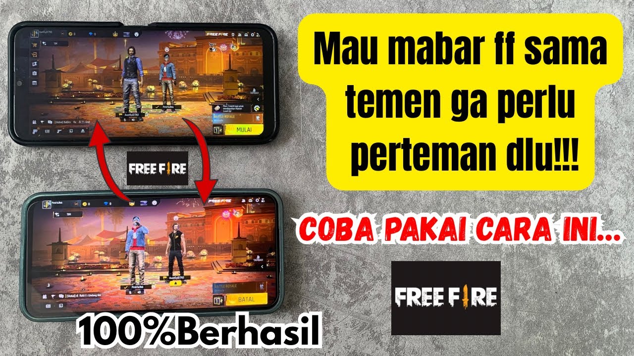 Cara Mabar Di FF Sama Teman