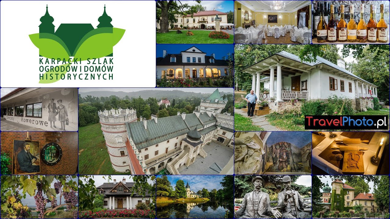 Karpacki Szlak Ogrodów i Domów Historycznych i inne atrakcje Podkarpacia