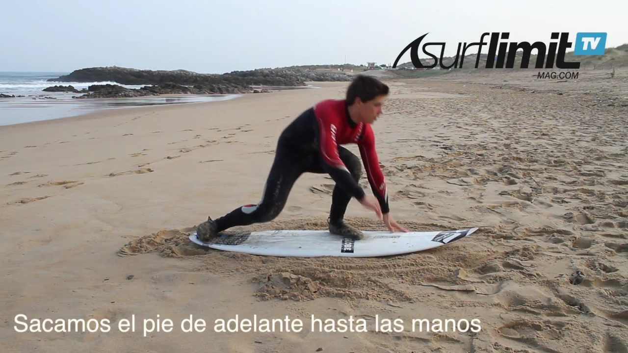 👉 &iquest;C&oacute;mo ponerse DE PIE EN UNA TABLA DE SURF? 👍
