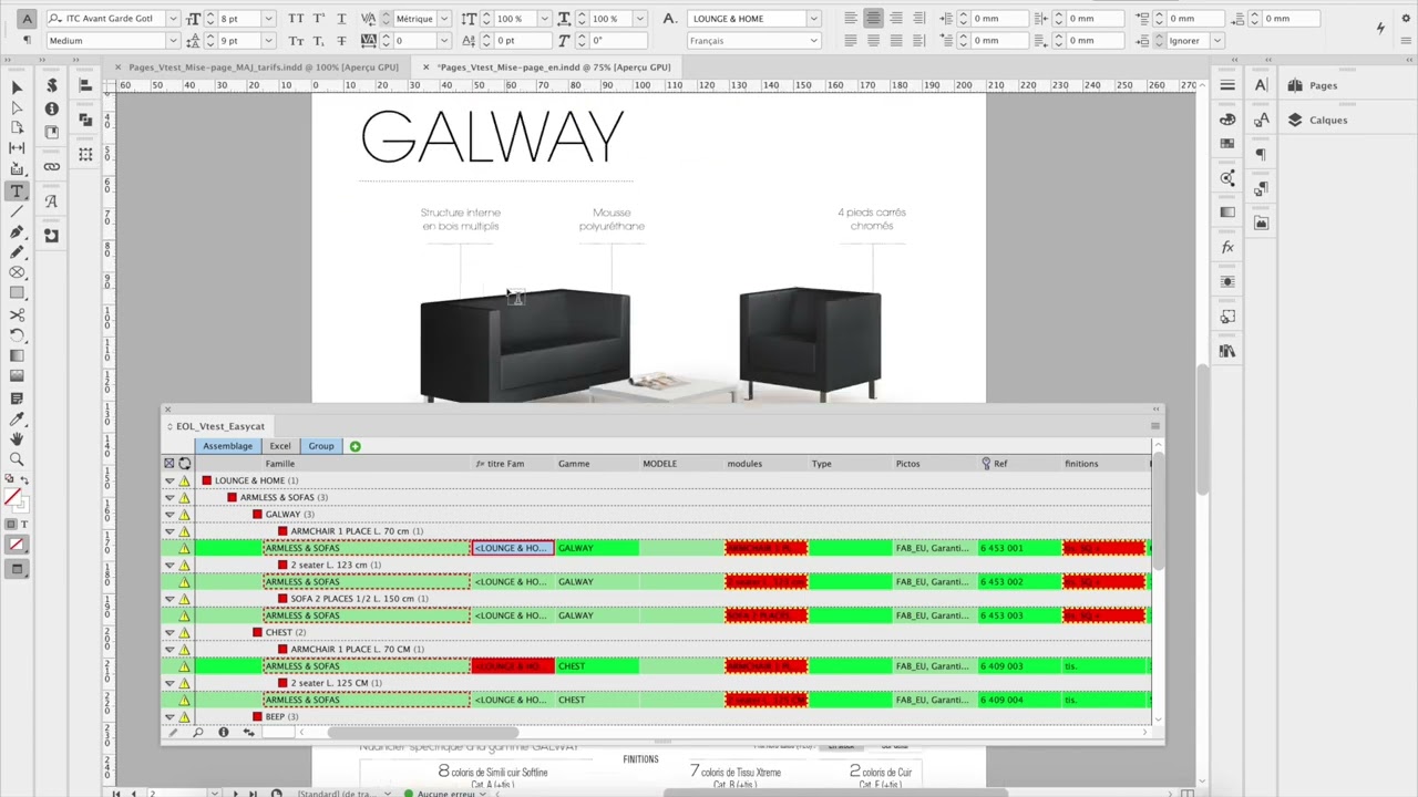 Easycatalog - Démo catalogue avec gestion des traductions