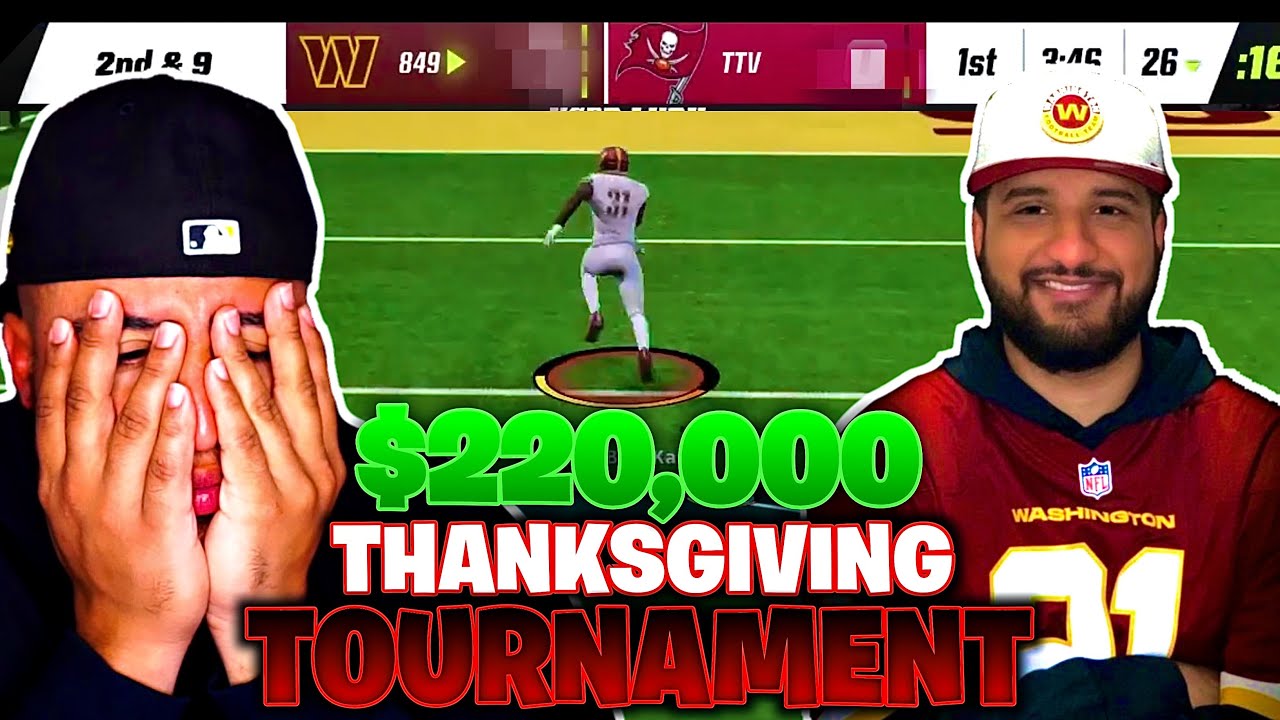$220,000 Tournament Game vs a BELT WINNER!!! - Cleff vs Gos - Madden 23 Gameplay