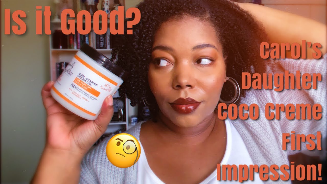 *NEW* Carol's Daughter Coco Creme! | Curl Shaping Cream Gel Wash n Go Review!