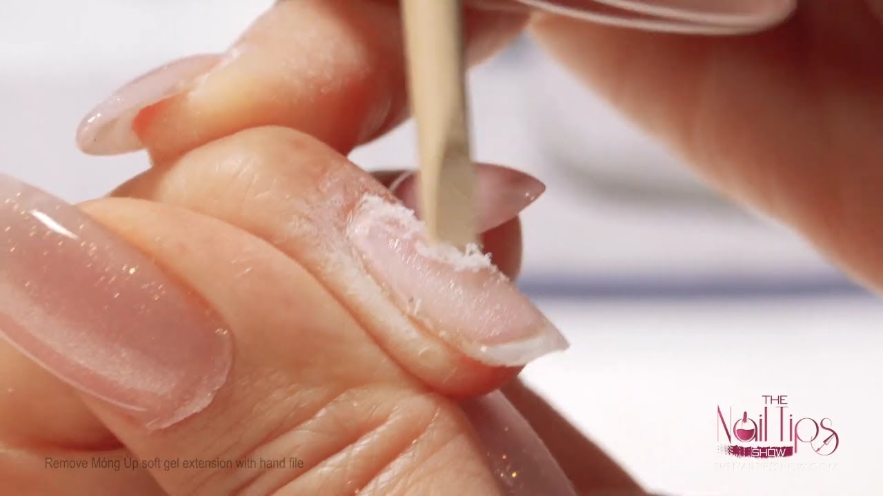 Remove Gel Nail Ext With a Hand File