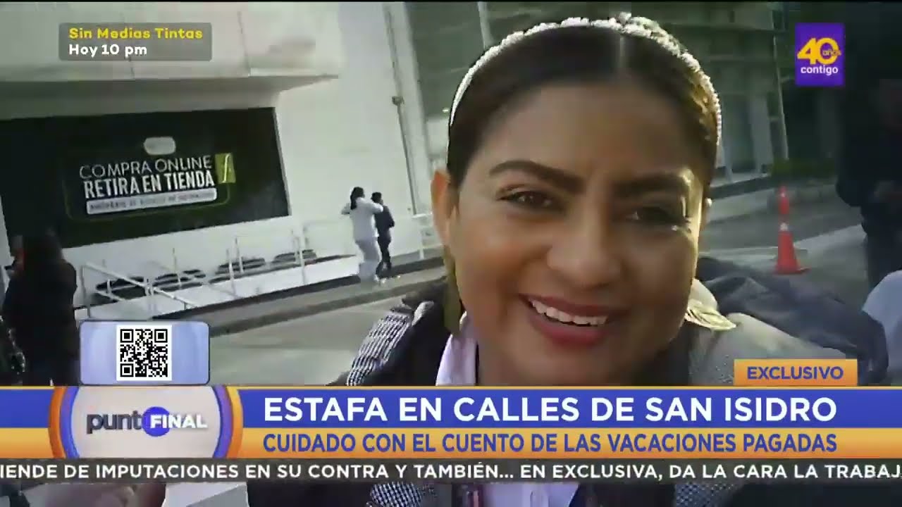 Nueva modalidad de estafa con el cuento del premio de las vacaciones soñadas en calles de San Isidro
