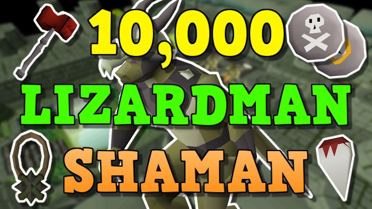 OSRS Loot From 10,000 Lizardman Shaman | The Ultimate Lizardman Shaman Guide