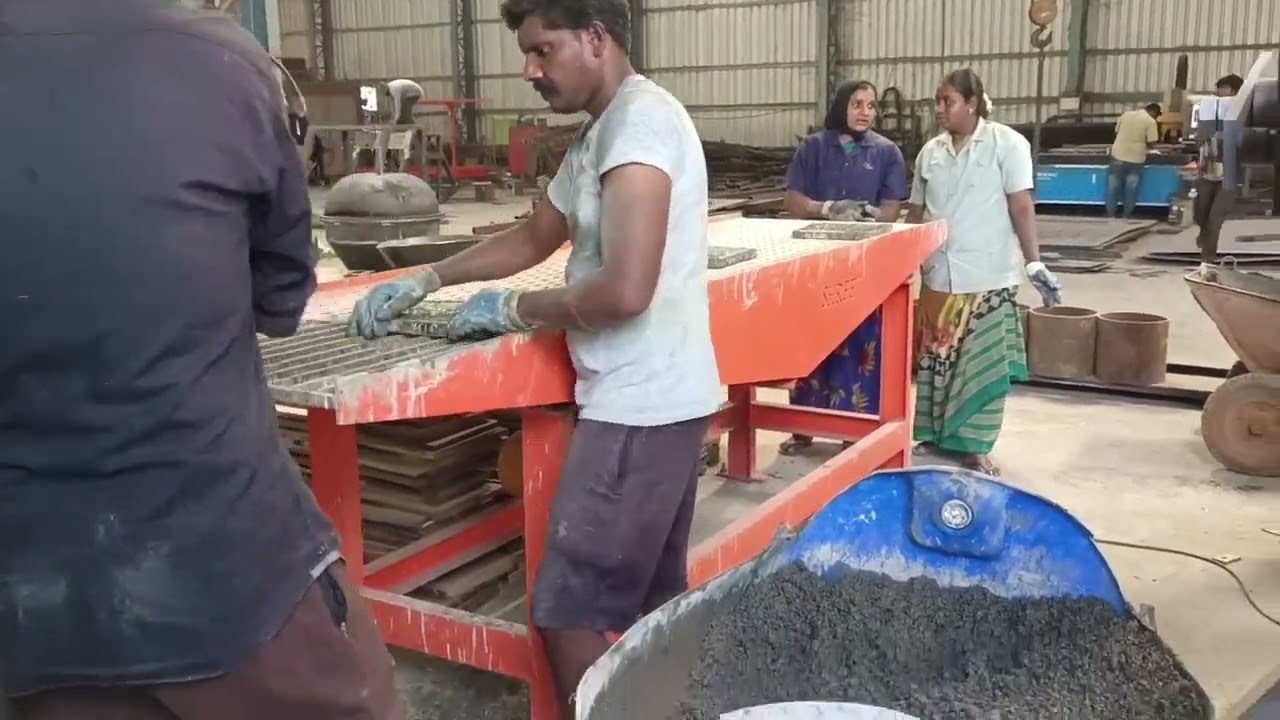 How to make Cooling Roof Tiles | Cool Roof Tiles how make | Cool Roof tiles Factory | Meendum Siva