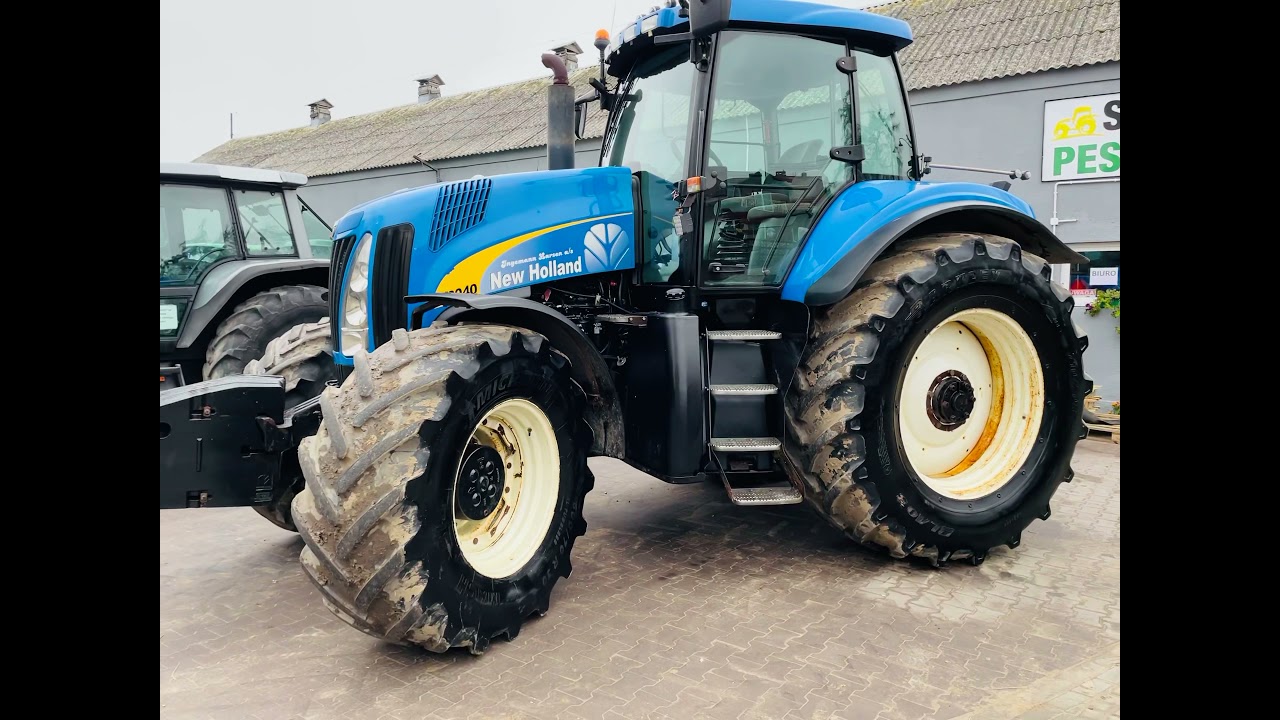 New Holland T8040 na sprzedaż/for sale, prezentacja, review, CUMMINS engine sound, 330HP *PESTROL*