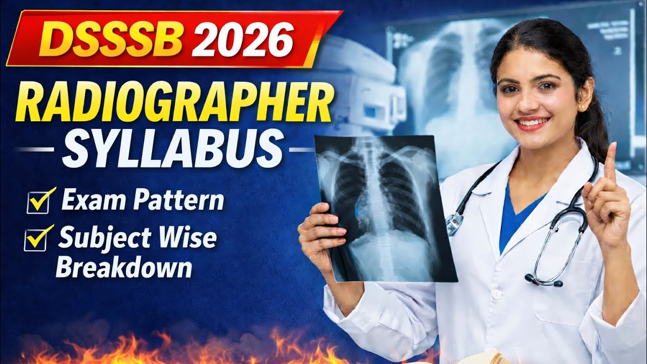 DSSSB exam pattern with syllabus by @Letsexploreradiation 