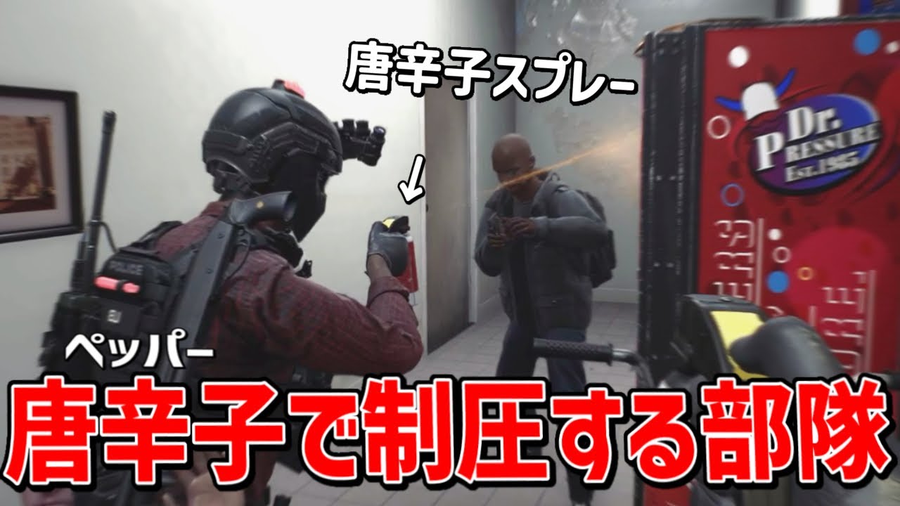 ペッパーしか使えない特殊部隊が高難易度すぎる【Ready or Not】