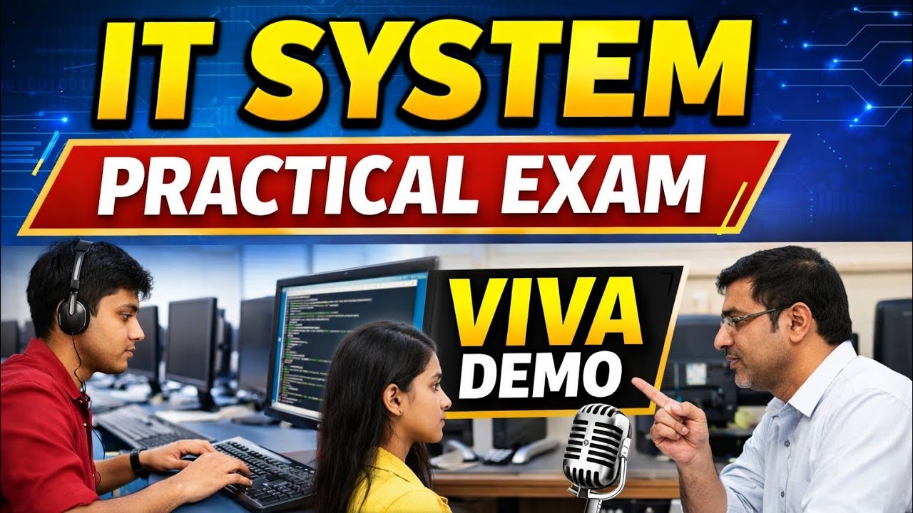 IT System Practical Exam| Demo Video | Bteup 1st Semester {Practical Exam में Viva ऐसे ही होता हैं )