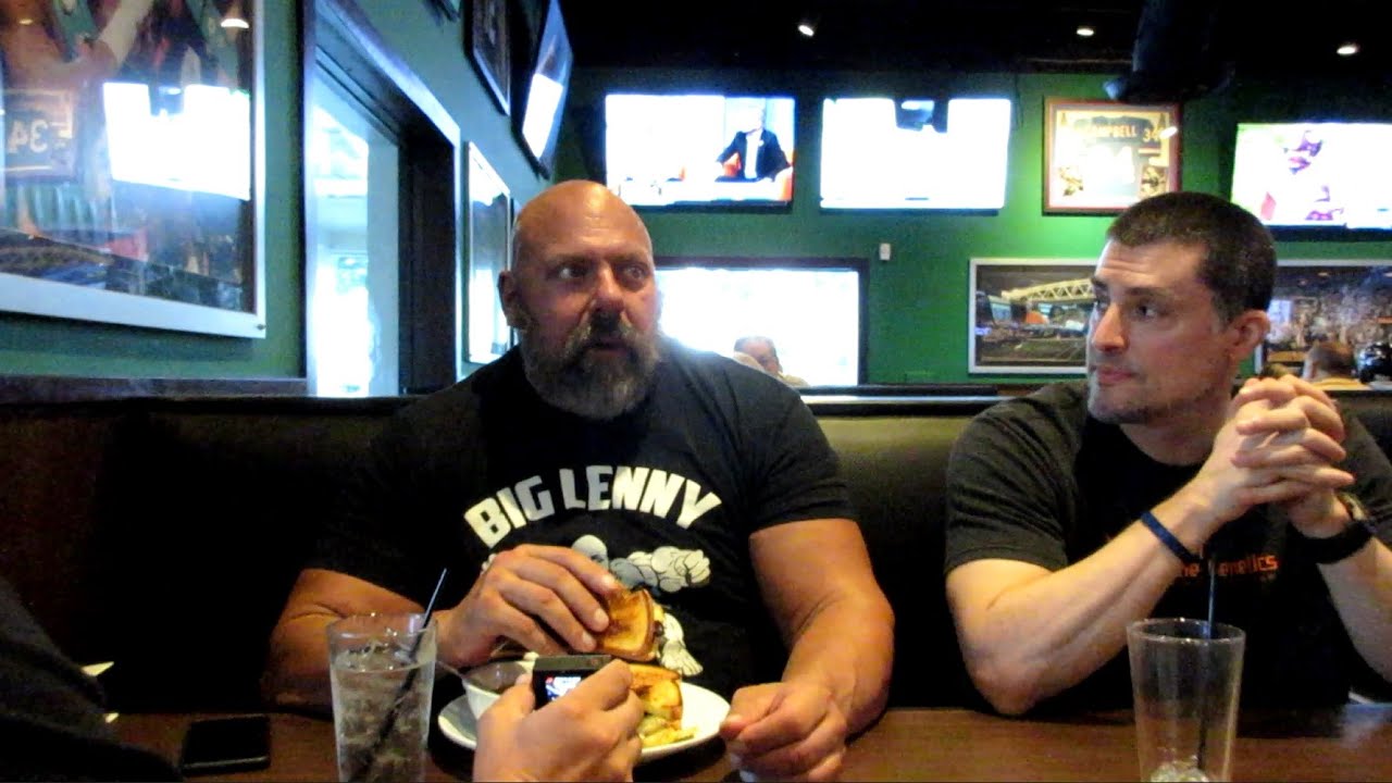 RIP Big Lenny - A final meal with Andrew and Brad