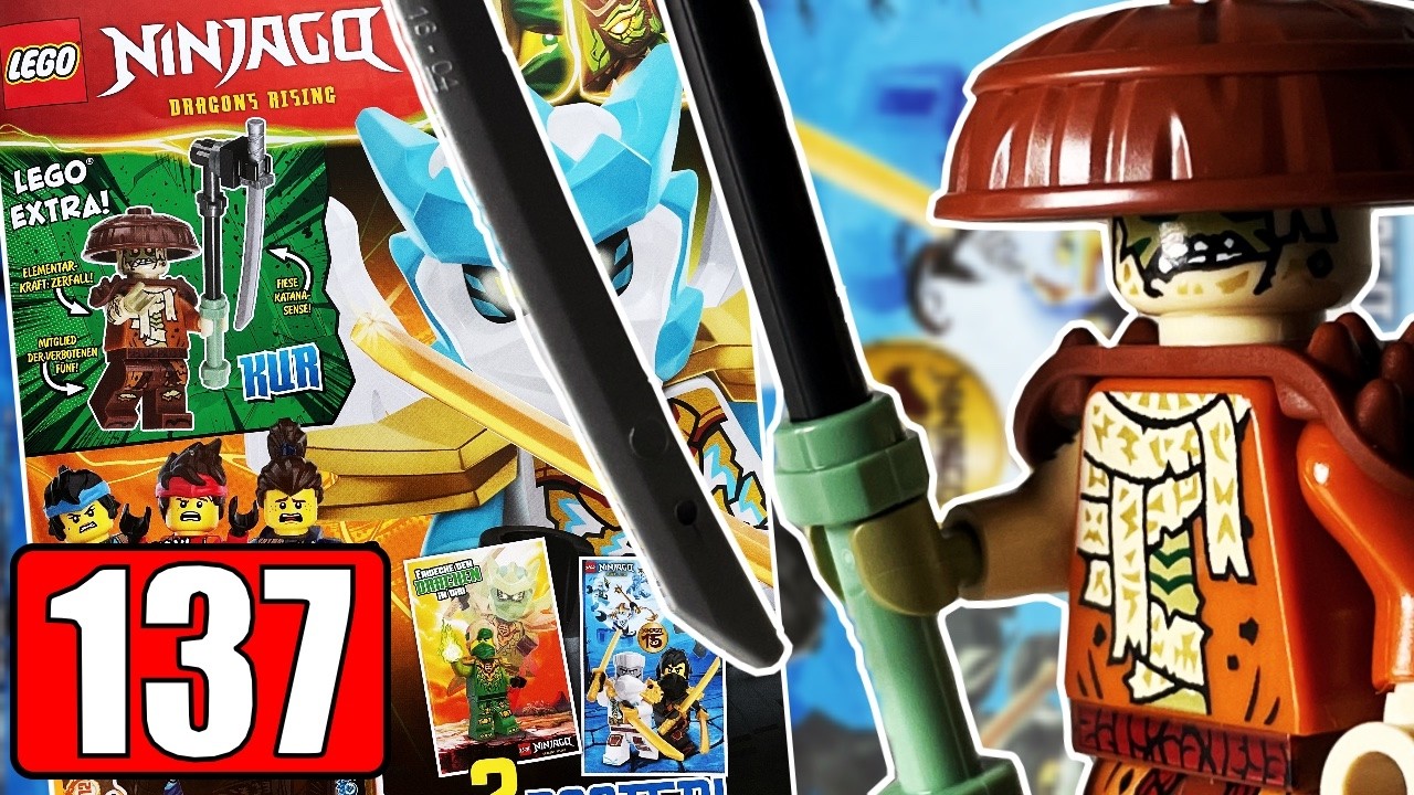 ОБЗОР на журнал LEGO NINJAGO #137