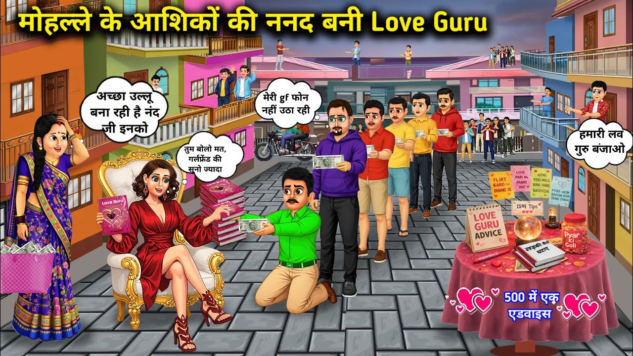 मोहल्ले के आशिकों की ननद बनी Love Guru | Sister-In-Law Becomes Love Guru Of Neighborhood Lovers 