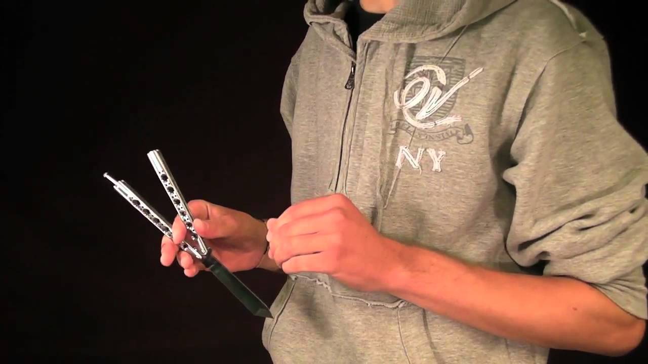Axle Grinder (CN Combo # 6) + Tutorial 39 - Advanced Balisong Move