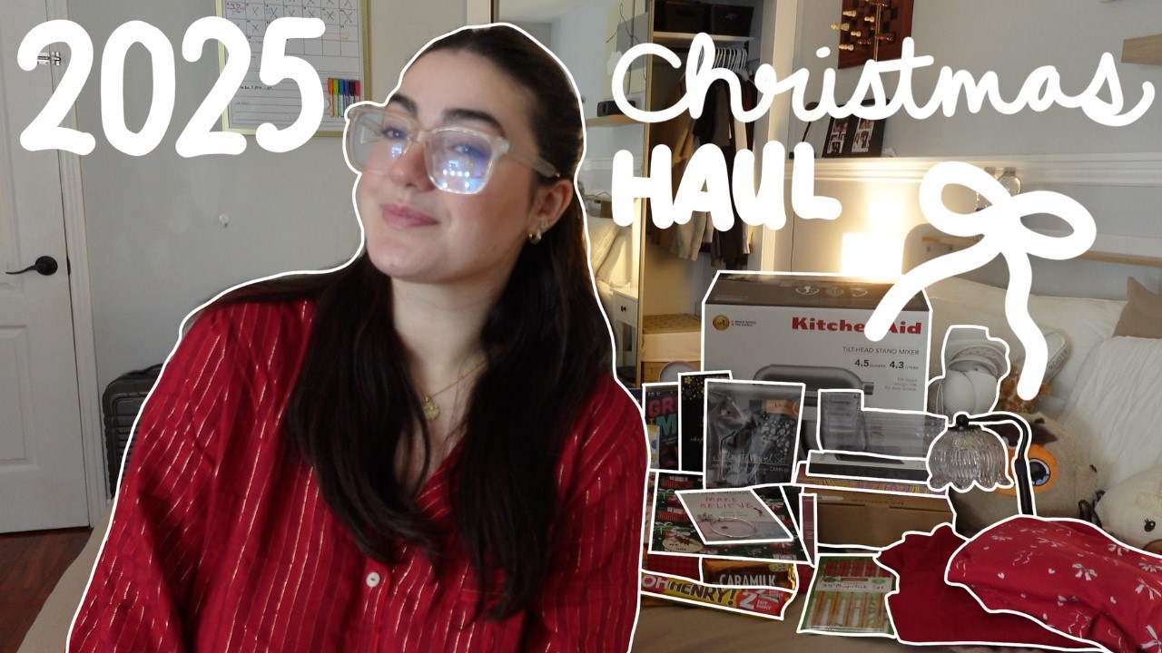 christmas haul 2025 ♡🎁