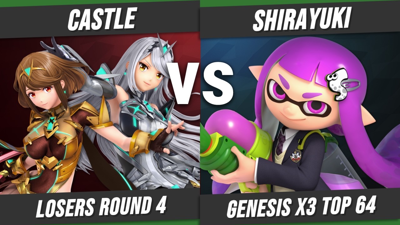 ARCHIVE SET genesis二日目 LR 4 Top 64 Castle vs Shirayuki
