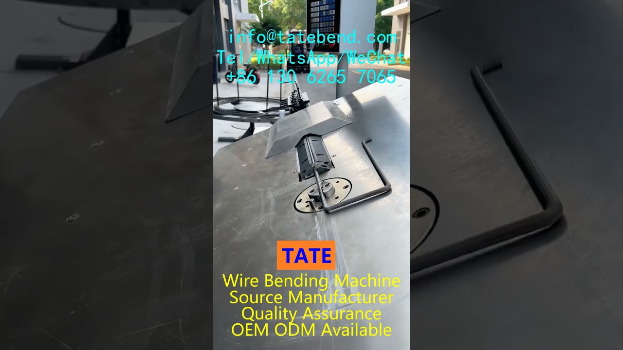 Máquina dobladora de alambre CNC en España para fabricación industrial