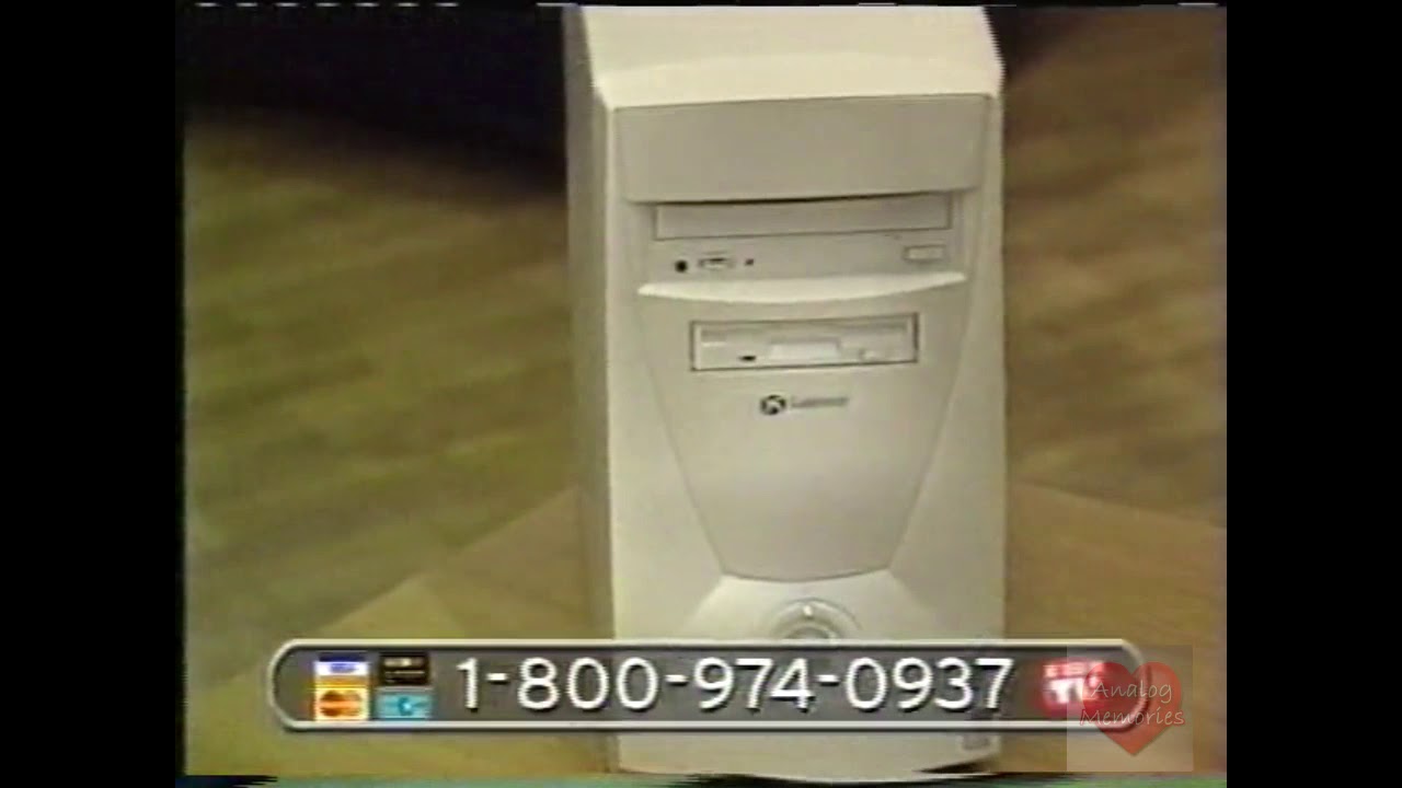 Gateway Intel 6667 MHZ Computer | Infomercial | 2001